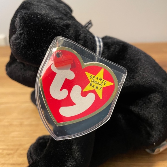 Ty Beanie Babies Luke Dog Black 1998 – New Tag Protector VINTAGE - Picture 6 of 9